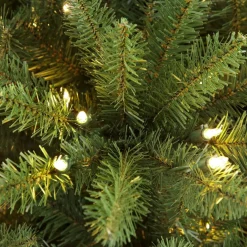 Puleo International 4.5' Franklin Fir Pencil Artificial Christmas Tree - 150 Clear Lights Sale