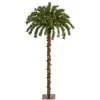 Nearly Natural 4 Ft. Christmas Palm Artificial Tree With 150 Warm White Led Lights New
