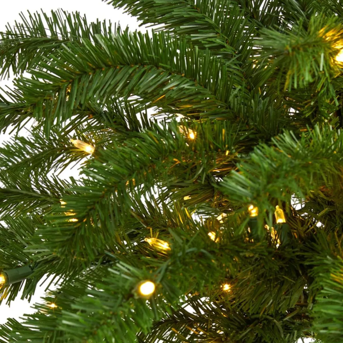 Nearly Natural 5 Ft. Christmas Palm Artificial Tree With 150 Warm White Led Lights