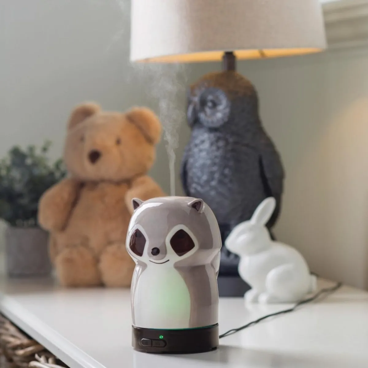 Airome Raccoon 100Ml Ultrasonic Essential Oil Diffuser Outlet