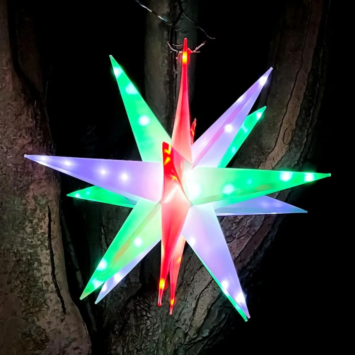 Winter Lane As Is Multifunction 22" Twinkler With Remote