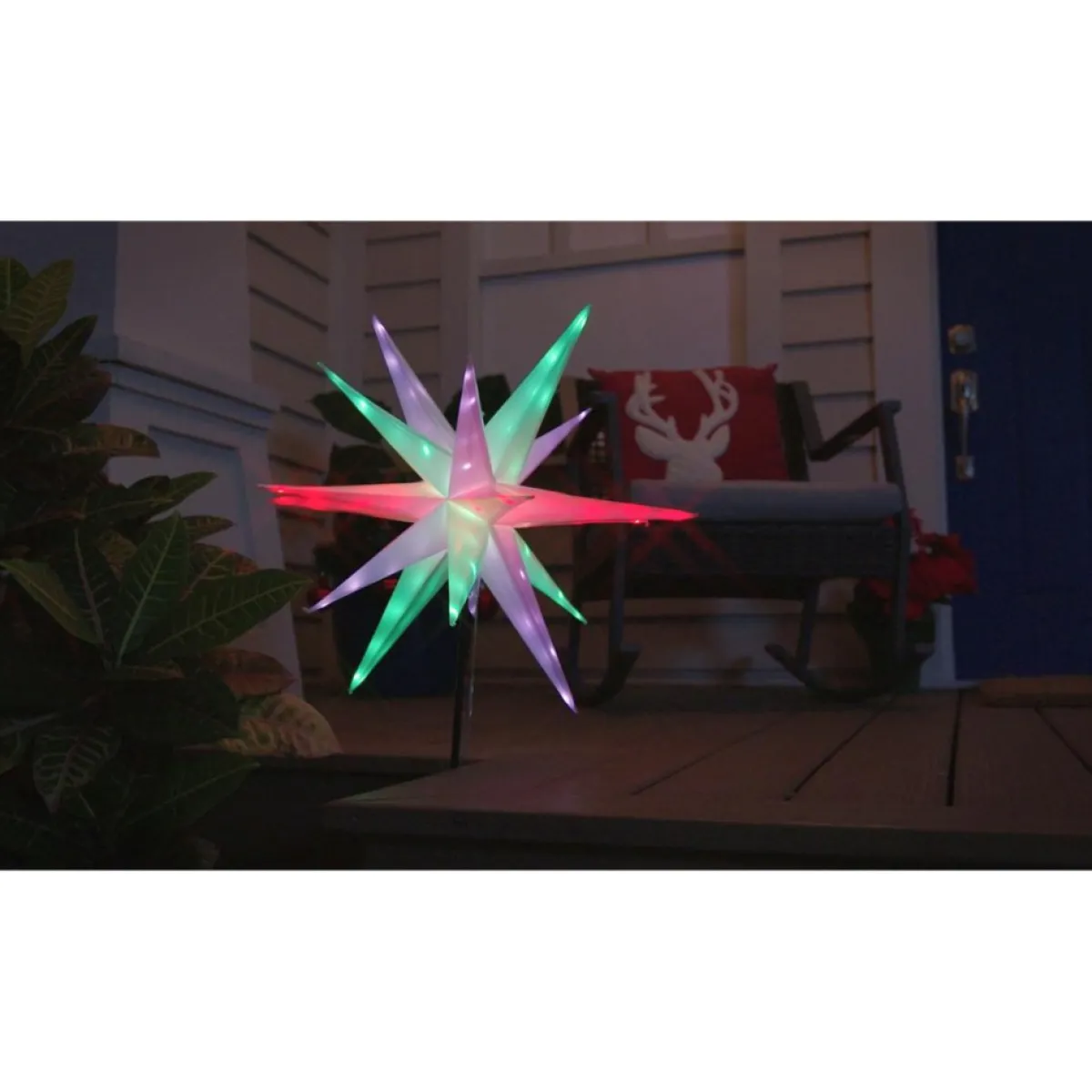 Winter Lane As Is Multifunction 22" Twinkler With Remote