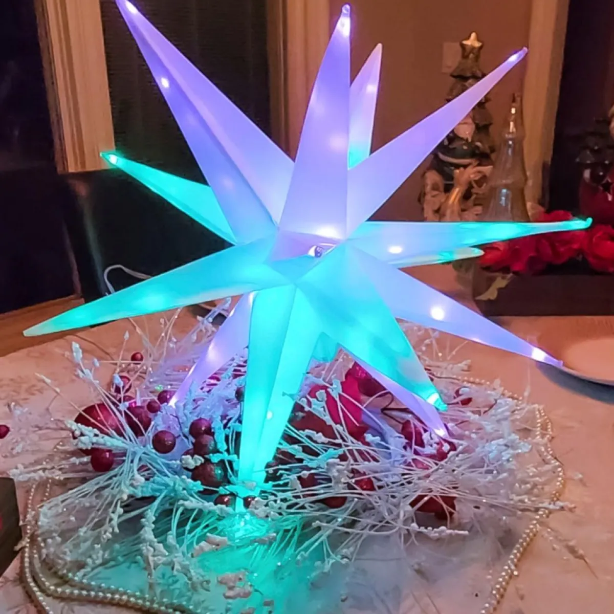 Winter Lane As Is Multifunction 22" Twinkler With Remote