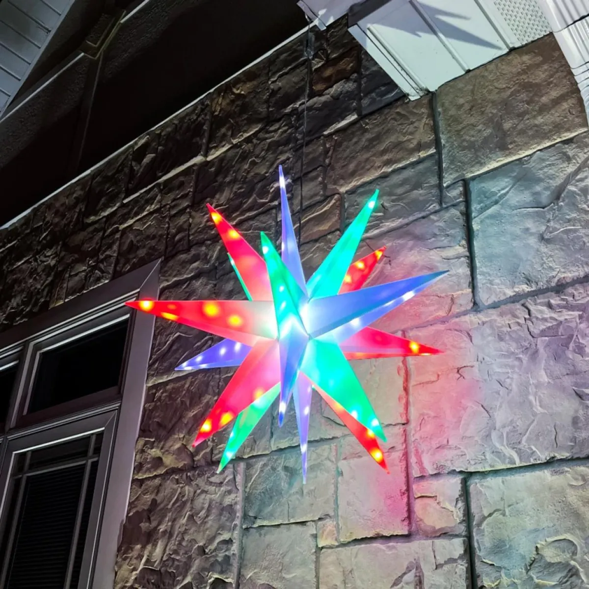 Winter Lane As Is Multifunction 22" Twinkler With Remote