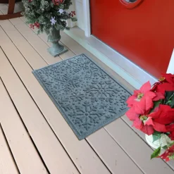 Aqua Shield Bungalow Flooring Snowflake 20"X30" Door Mat