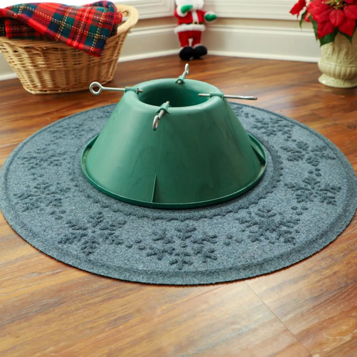 Aqua Shield Bungalow Flooring 35" Round Tree Skirt Mat Clearance