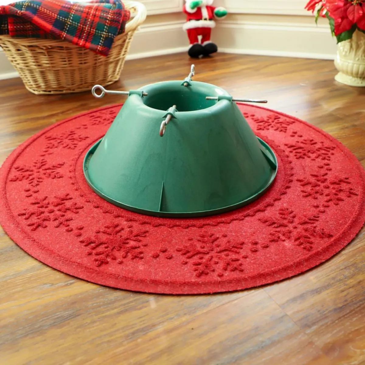 Aqua Shield Bungalow Flooring 35" Round Tree Skirt Mat Clearance