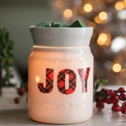 Candle Warmers Joy Wax Warmer With 2-Pack 2.5 Oz. Wax Melts New