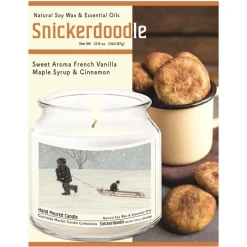 Courtside Market All Aboard Soy Candle In Glass Jar With Silver Lid Hot