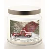 Courtside Market Barn Infused Wax Candle In Glass Jar With Silver Lid Discount