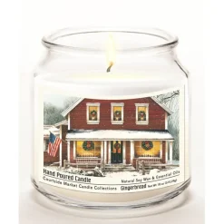 Courtside Market Candle W/ Essential Oils + Lid - Christmas Farmhouse