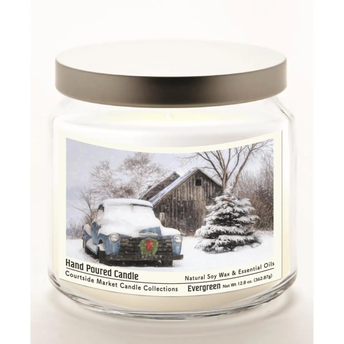Courtside Market Christmas On The Farm Infused Wax Candle Discount