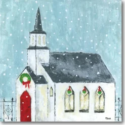 Courtside Market Christmas Night Canvas Wall Art Online