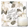 Courtside Market Come Home For Xmas Artboard & 13.5 Oz. 3-Wick Candle Outlet