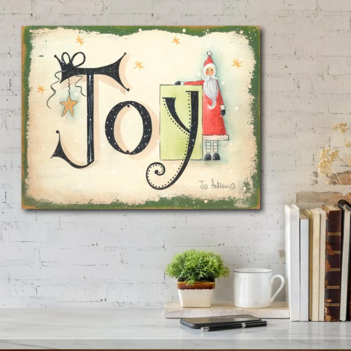 Courtside Market Joy Canvas Wall Art Outlet