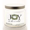 Courtside Market Joy To The World Candle In Glass Jar With Silver Lid Online