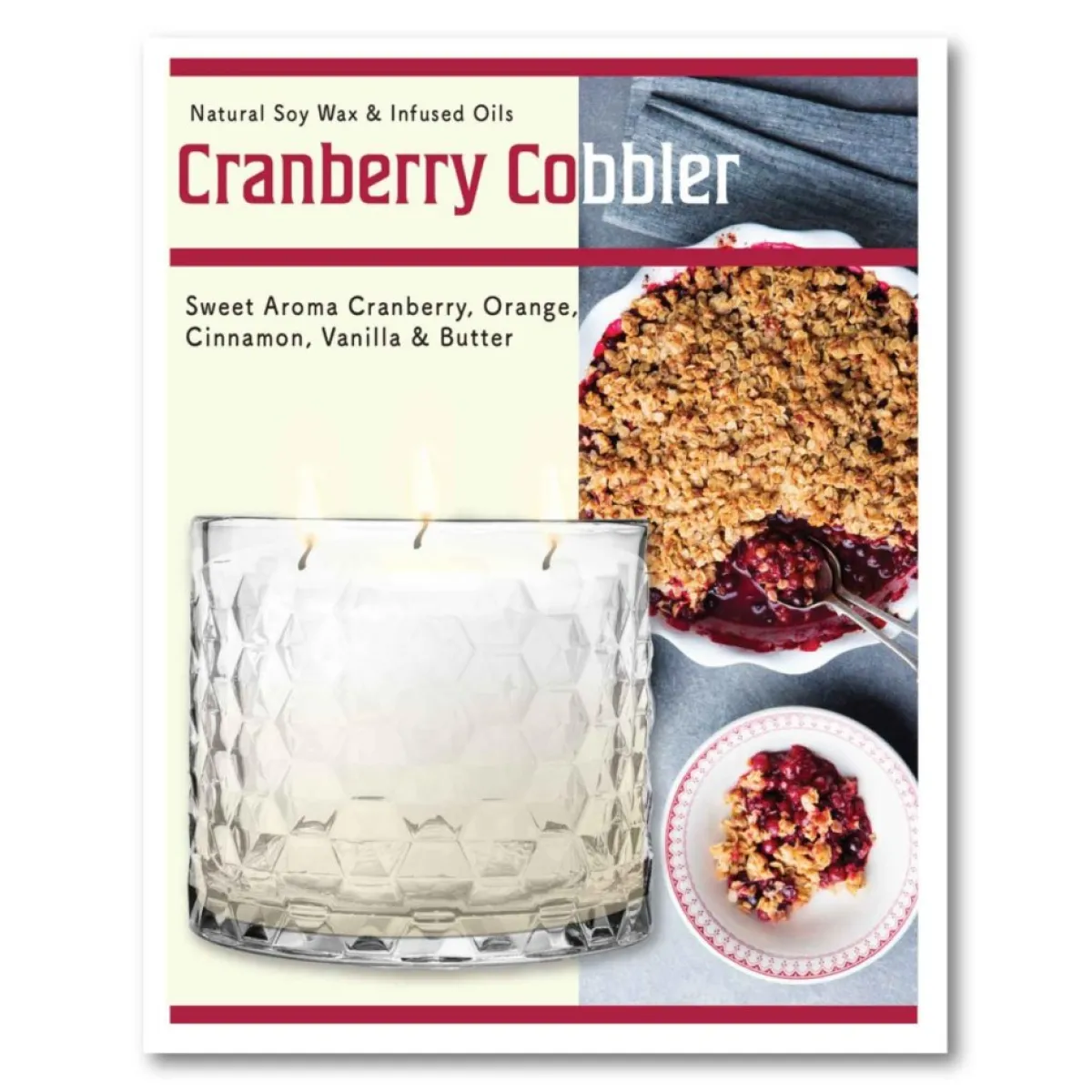 Courtside Market Merry Christmas Artboard & 13.5 Oz. 3-Wick Candle Hot