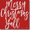 Courtside Market Merry Christmas Y'All Canvas Wall Art Clearance