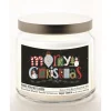 Courtside Market Merry Christmas Infused Wax Candle With Silver Lid Clearance