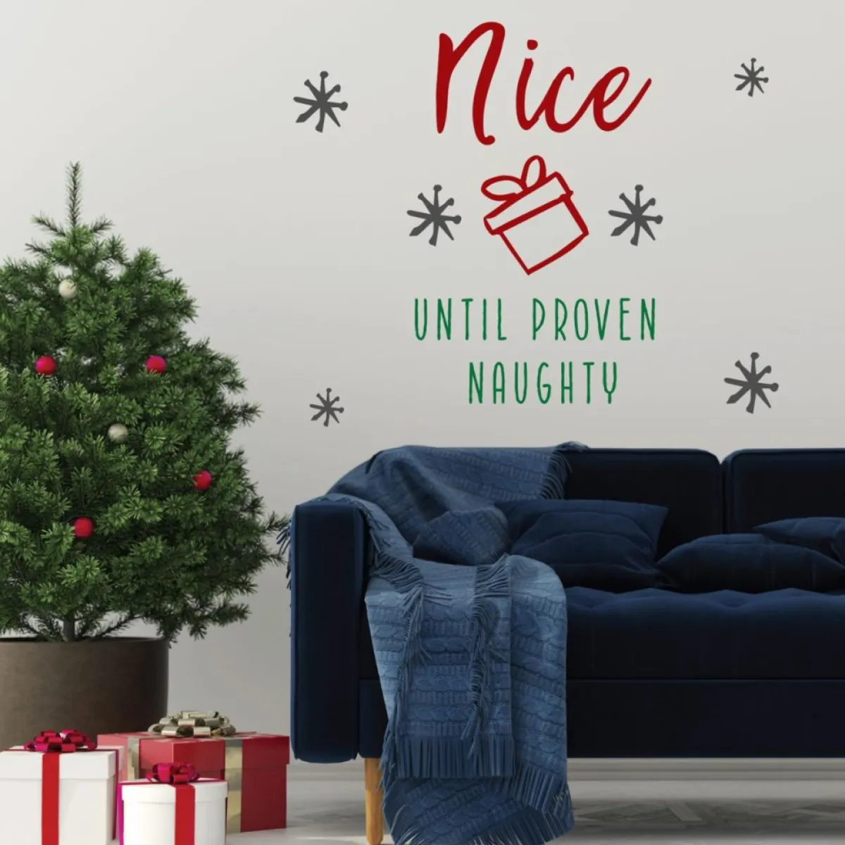 Courtside Market Nice 20"X30" Decal Wall Art New