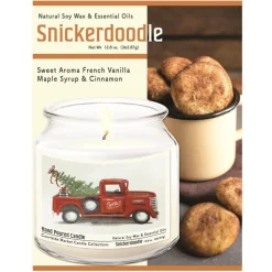 Courtside Market Santos Tree Farm Infused Soy Wax Candle With Lid New