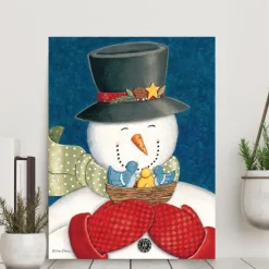 Courtside Market Snowman Ii Canvas Wall Art Outlet
