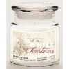 Courtside Market Soy Candle W/ Essential Oils + Lid - White Christmas