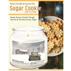 Courtside Market Soy Candle W/ Essential Oils + Lid- Pick-Up With Barn