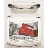 Courtside Market Soy Candle W/ Essential Oils + Lid - Snow At The Farm Discount