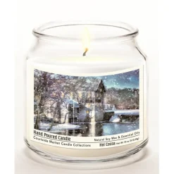 Courtside Market Soy Candle W/ Essential Oils + Lid- Winter Wonderland Online
