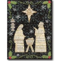 Courtside Market The Nativity Canvas Wall Art Hot