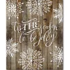 Courtside Market 'Tis The Season 10.5" X 14" Wood Art Hot