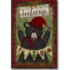 Courtside Market Welcome Bear Canvas Wall Art