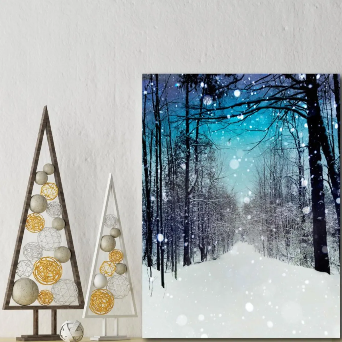 Courtside Market Winter Wonderland Canvas Wall Art Online