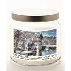 Courtside Market Winter Wonderland Infused Soy Candle In Glass Jar Best