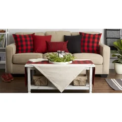 Design Imports Gingham Buffalo Check Pillow Covers Set Of 4 Clearance