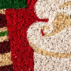 Design Imports Santa Please Stop Here! Doormat Outlet