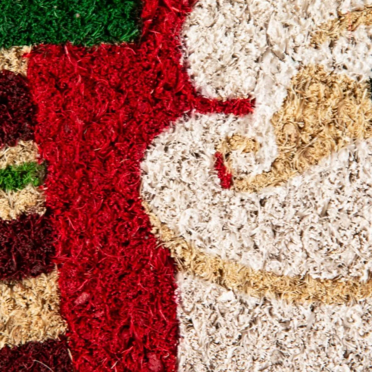 Design Imports Santa Please Stop Here! Doormat Outlet