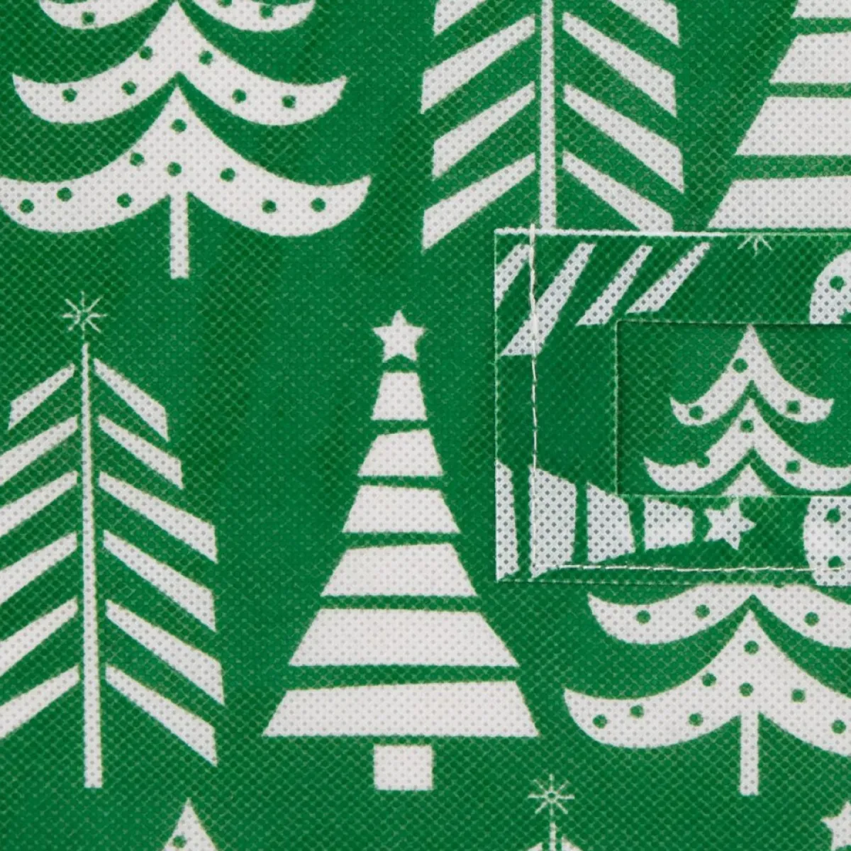 Design Imports Triple Christmas Tree Print Ornament Storage Bin, Large Sale