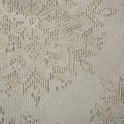 Design Imports Winter Sparkle Jacquard Metallic Square Table Topper Best