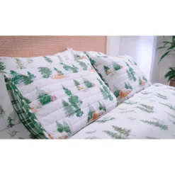 Emryn House 100% Cotton 3-Piece Quilt Set
