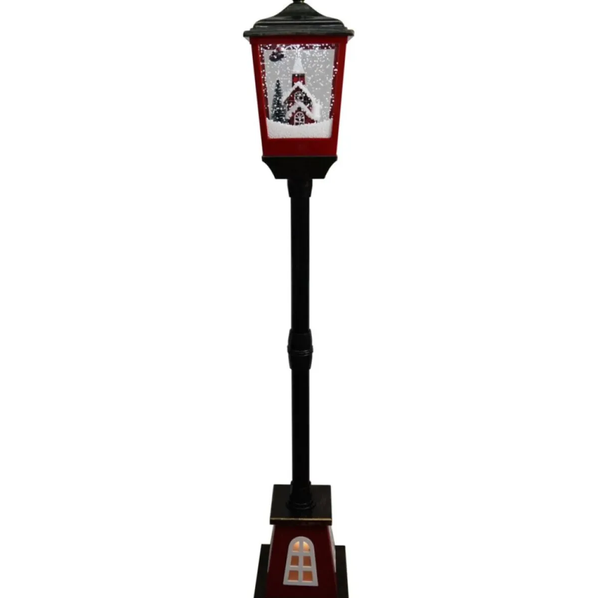 Fraser Hill Farm 53" Musical Street Lamp W/ Flying Santa Online