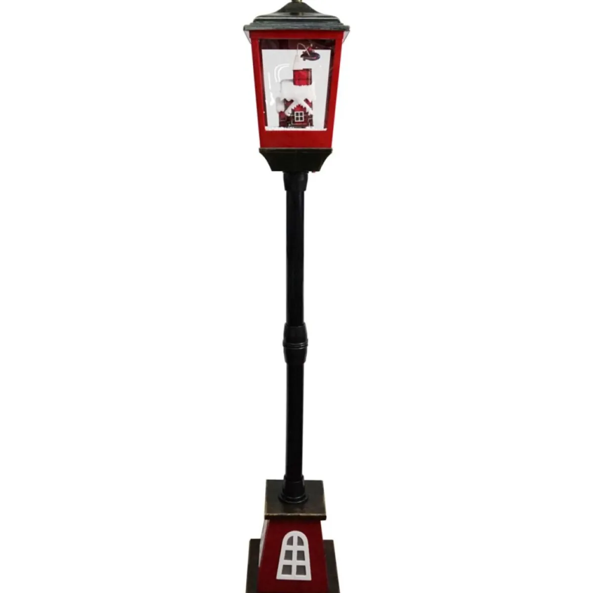 Fraser Hill Farm 53" Musical Street Lamp W/ Flying Santa Online