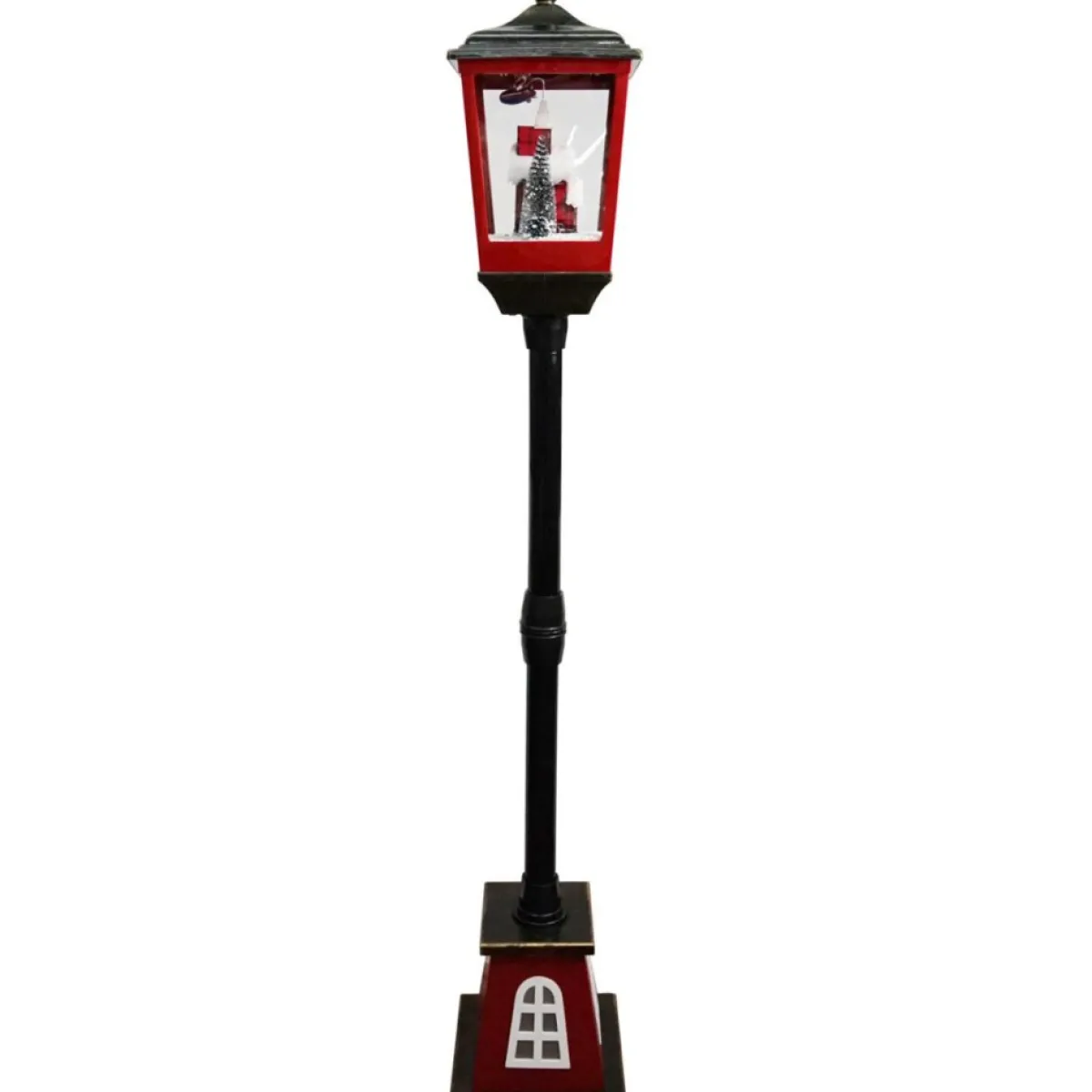 Fraser Hill Farm 53" Musical Street Lamp W/ Flying Santa Online