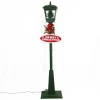 Fraser Hill Farm Let It Snow 71" Street Lamp W/ Tree & Signs Decor Online