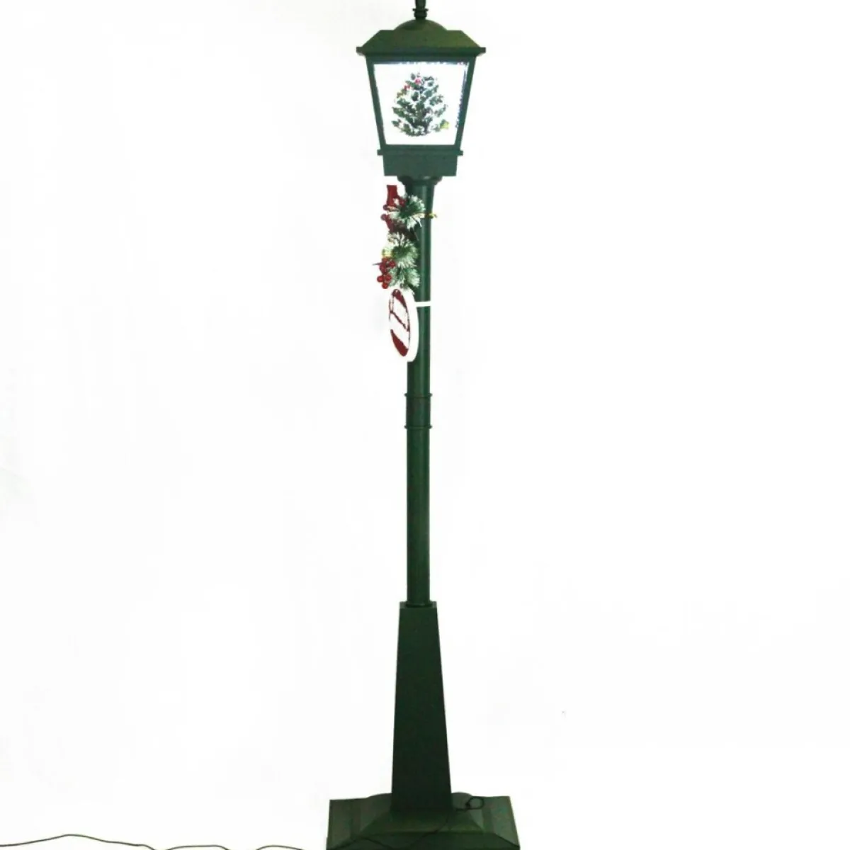 Fraser Hill Farm Let It Snow 71" Street Lamp W/ Tree & Signs Decor Online