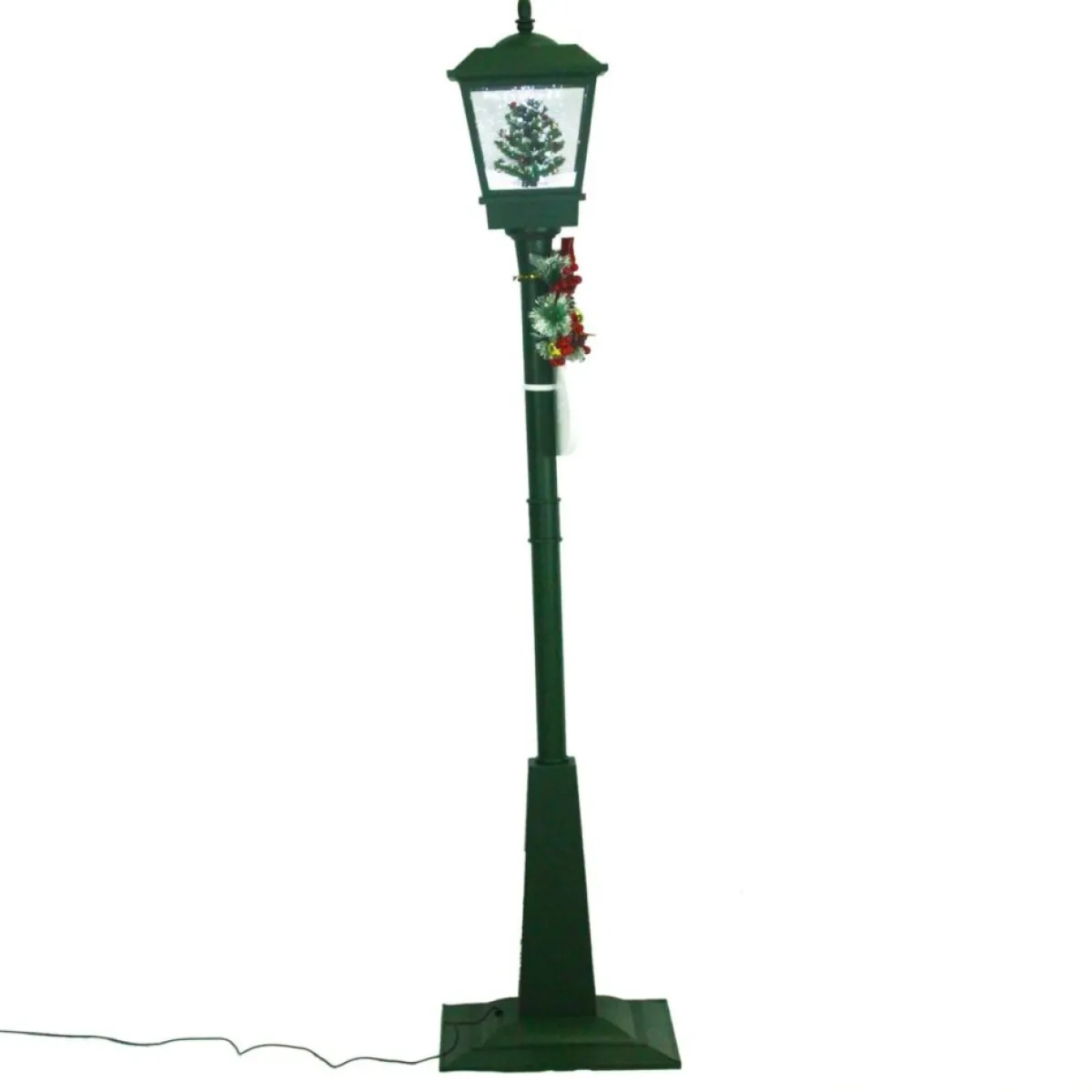 Fraser Hill Farm Let It Snow 71" Street Lamp W/ Tree & Signs Decor Online