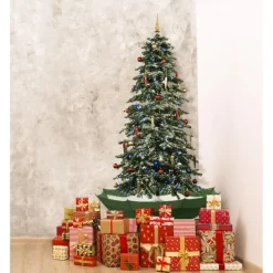 Fraser Hill Farm Let It Snow 55" Musical Tree W Base/Snow Function Hot