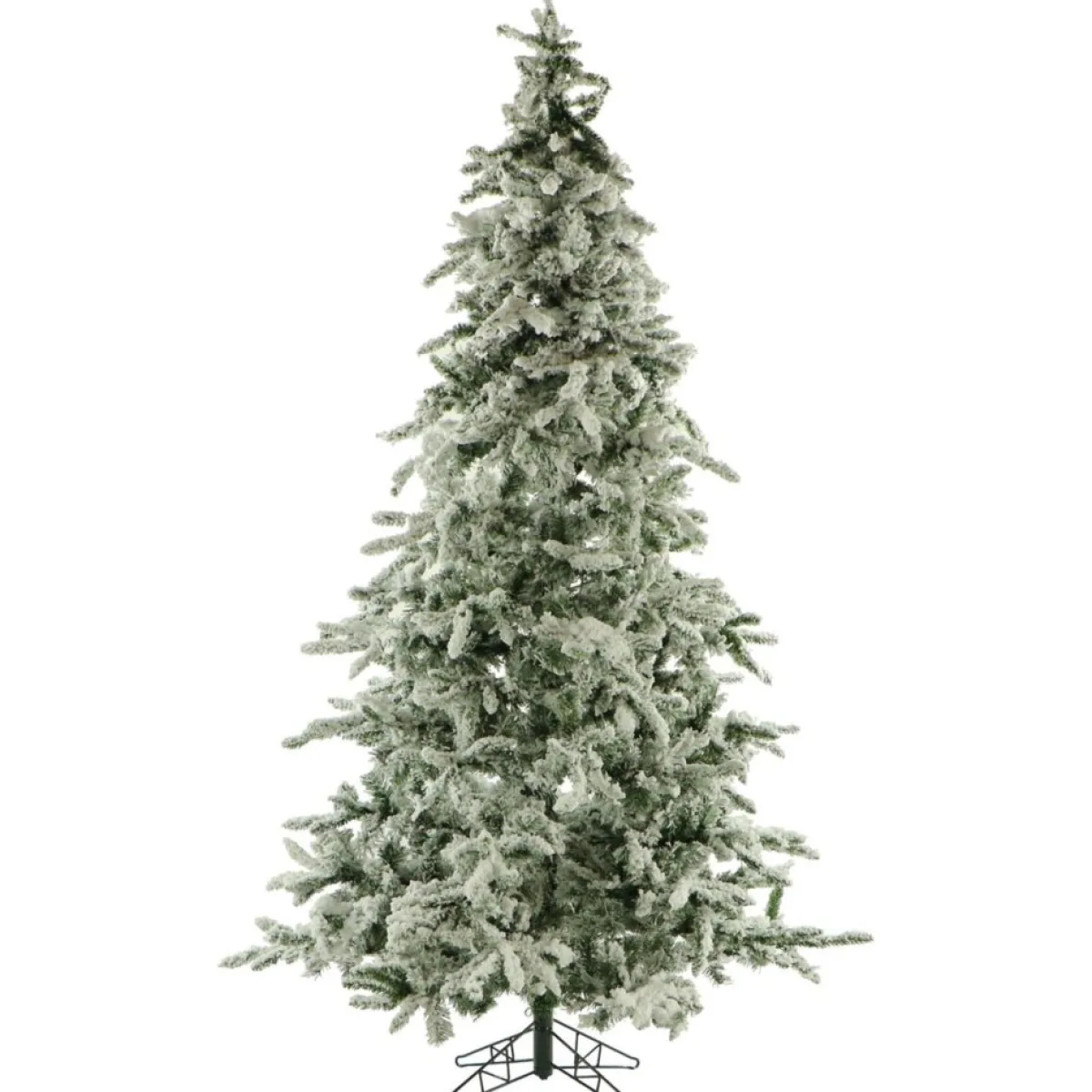 Fraiser Hill Farms 9-Ft. Flocked Mountain Pine Christmas Tree Online