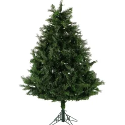 Fraiser Hill Farms 5-Ft. Northern Cedar Teardrop Christmas Tree With Clear Led Lights And Ez Connect Sale
